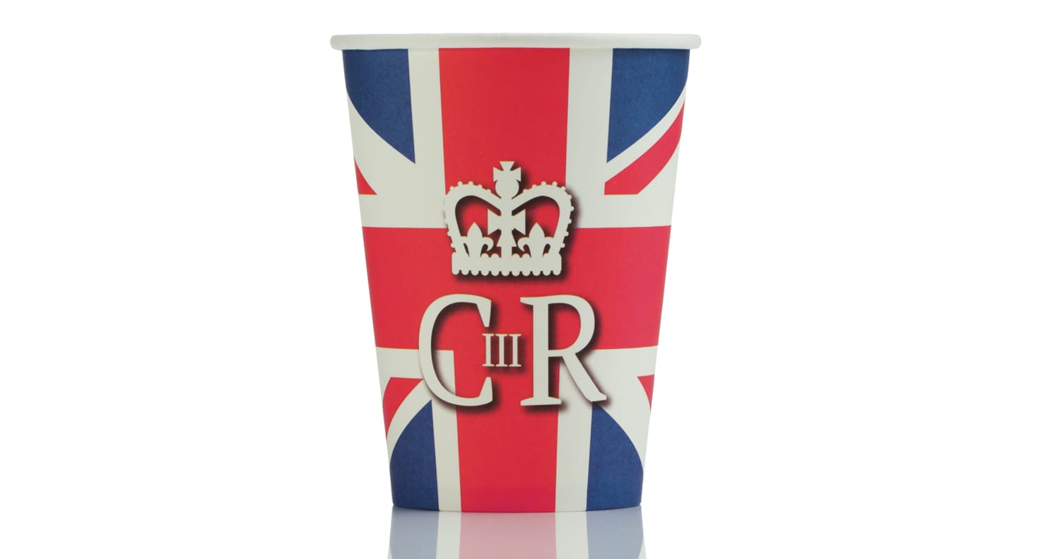 King's Coronation Paper Cups 20pk - CRIII | 360° Video | B&M Stores