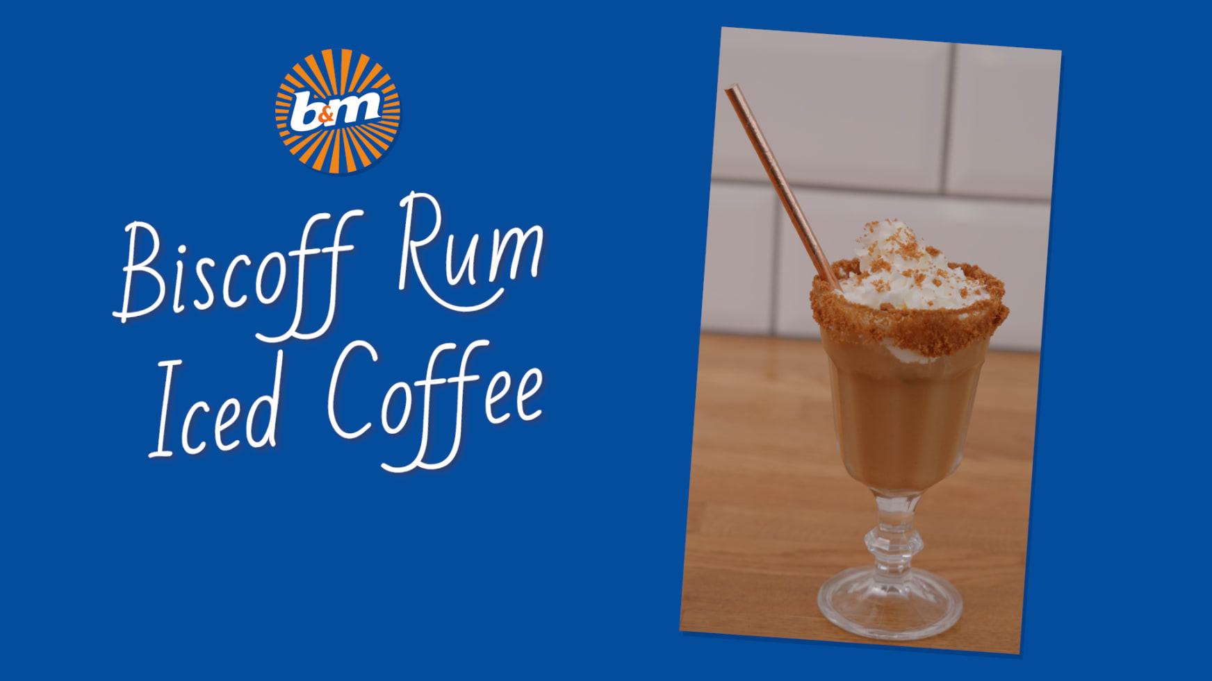 How to Make a Biscoff Rum Iced Coffee B&M Lifestyle