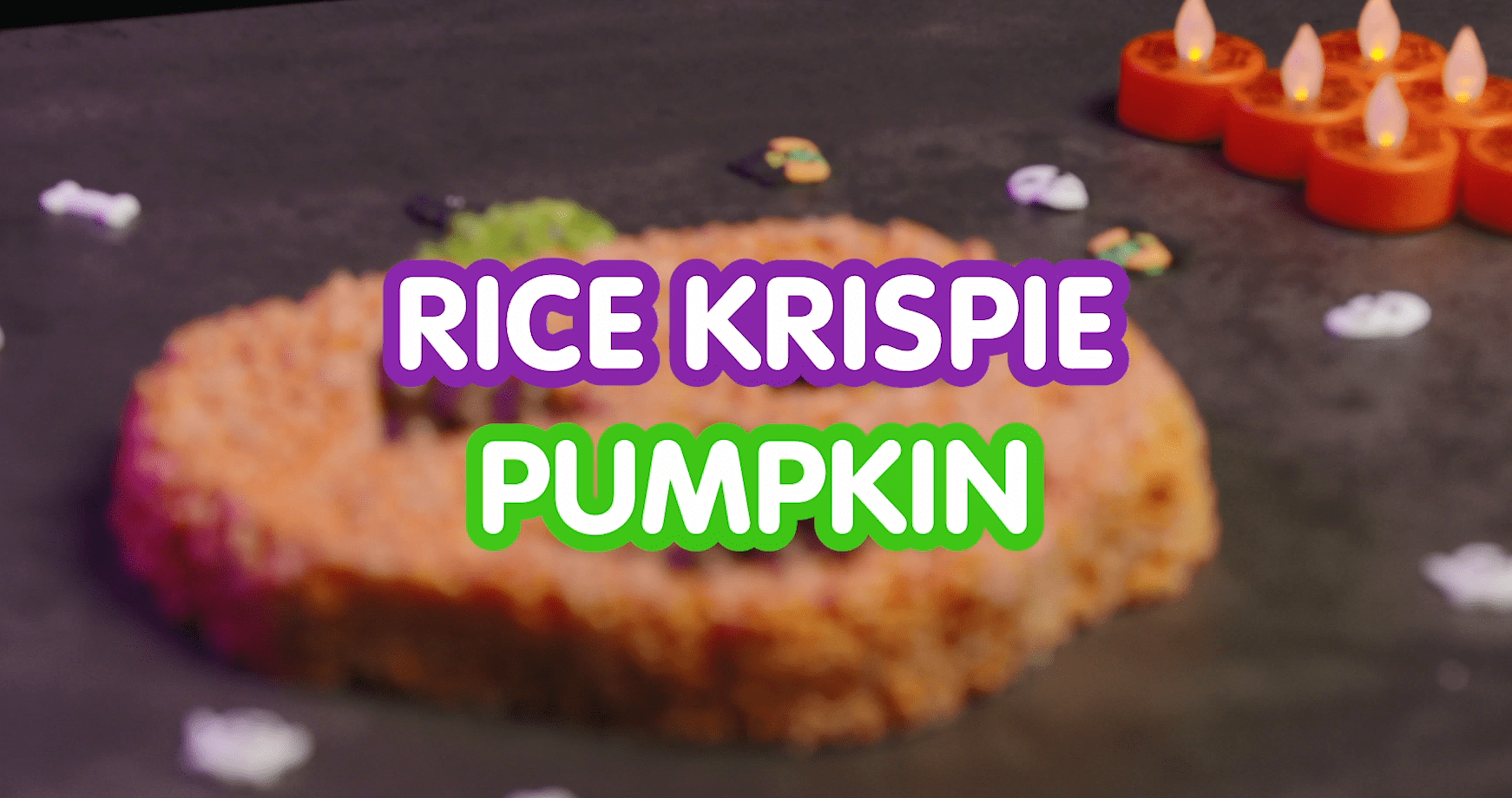 Recipe: Halloween Rice Krispie Pumpkin | B&amp;M