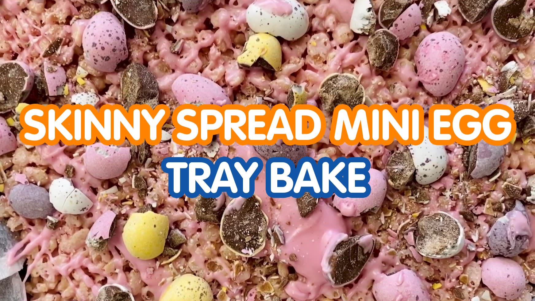 Recipe Skinny Spread Mini Egg Tray Bake B&M Lifestyle