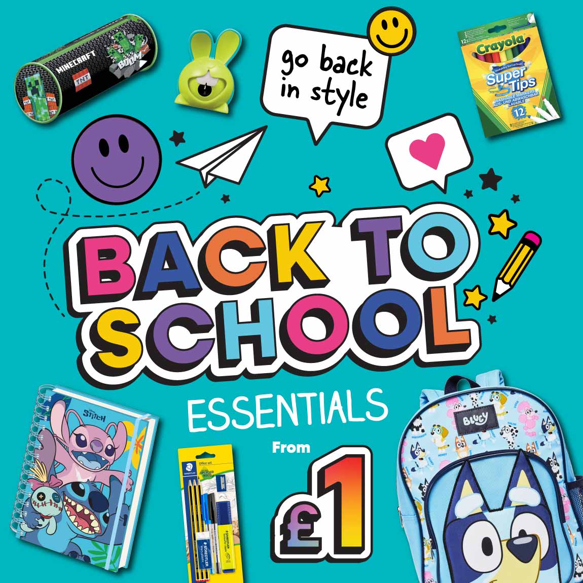 Back to School with B&M.