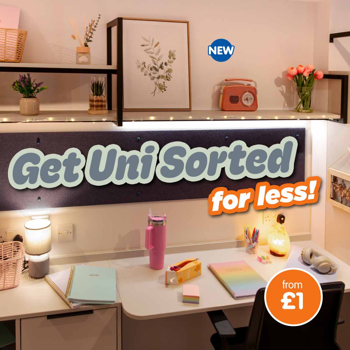 Save on Student Essentials at B&M.