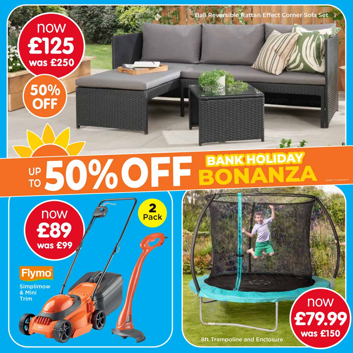 B&M Bank Holiday Deals.