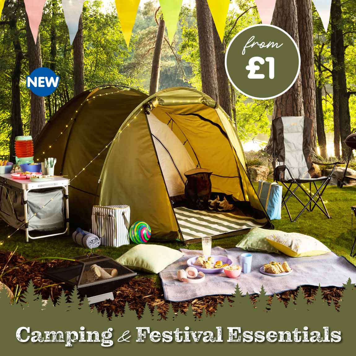 B&M Camping.