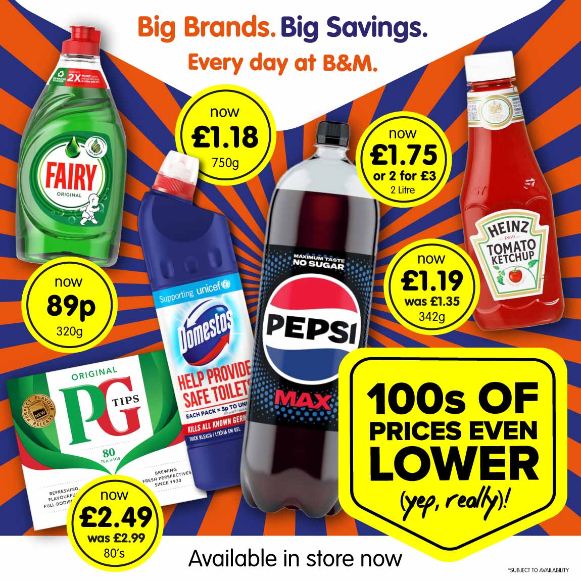 Everyday Value at B&M.