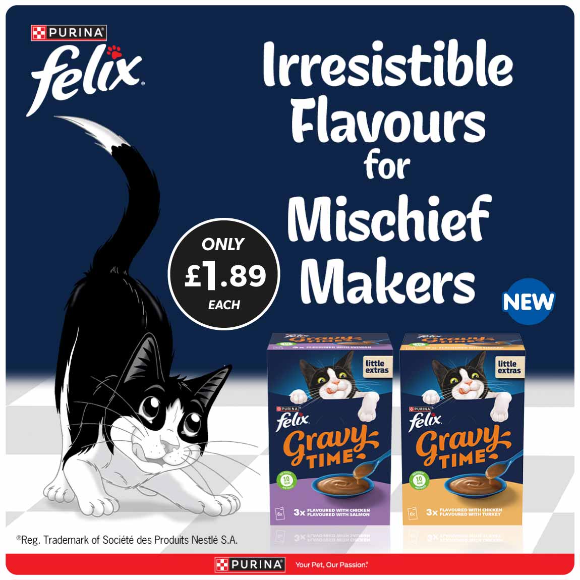 Save on Felix at B&M.