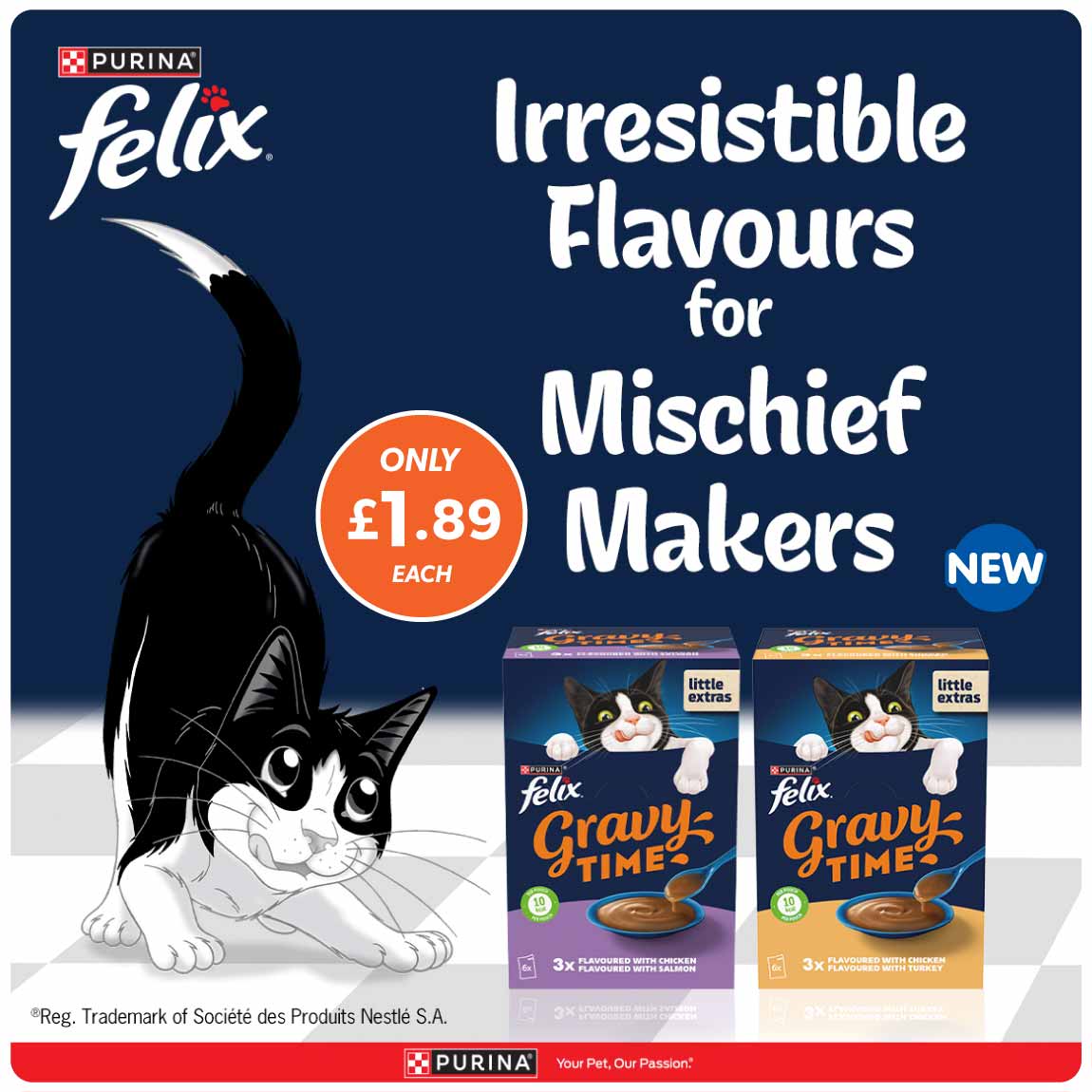 Save on Felix at B&M.