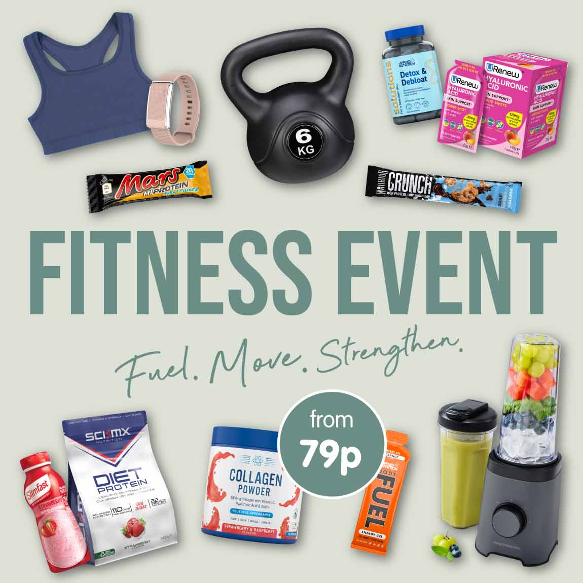 Fitness Event at B&M. home banner.