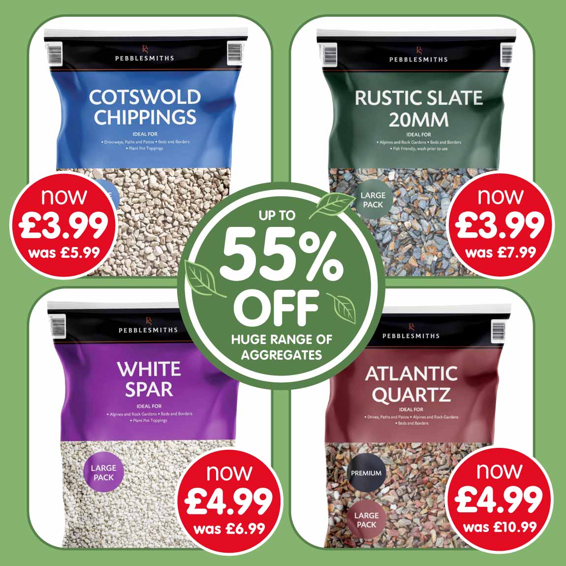 Save on B&M Garden Aggregates.