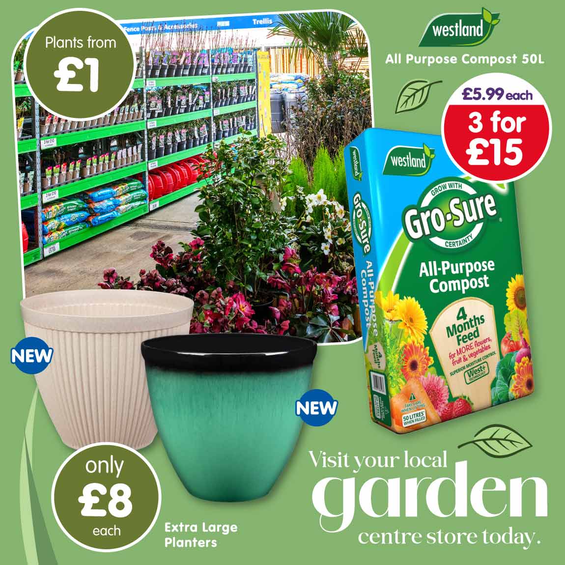 B&M Garden Centre stores.
