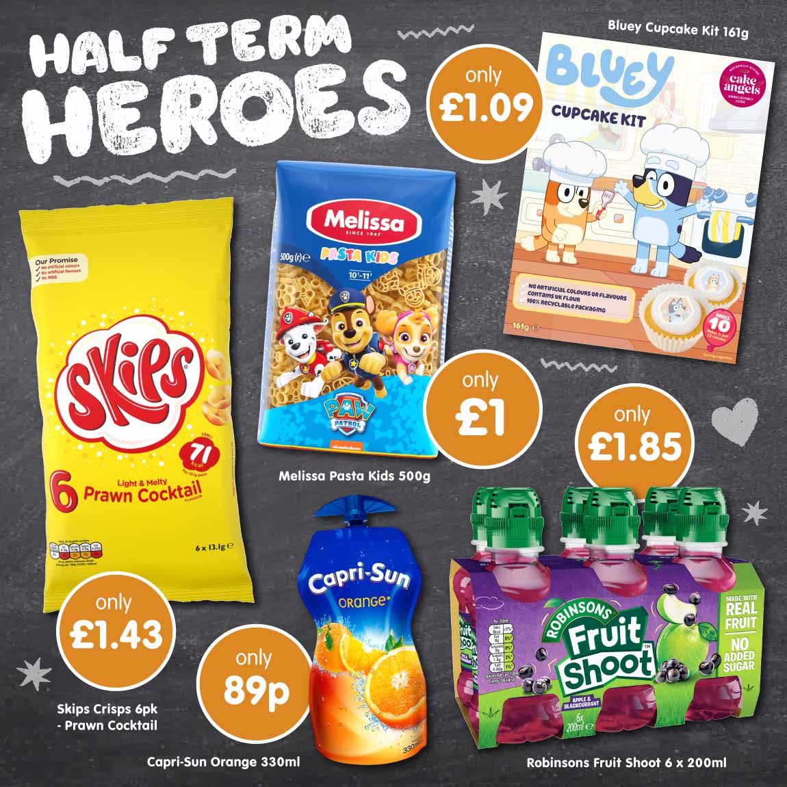 Half Term Heroes at B&M.