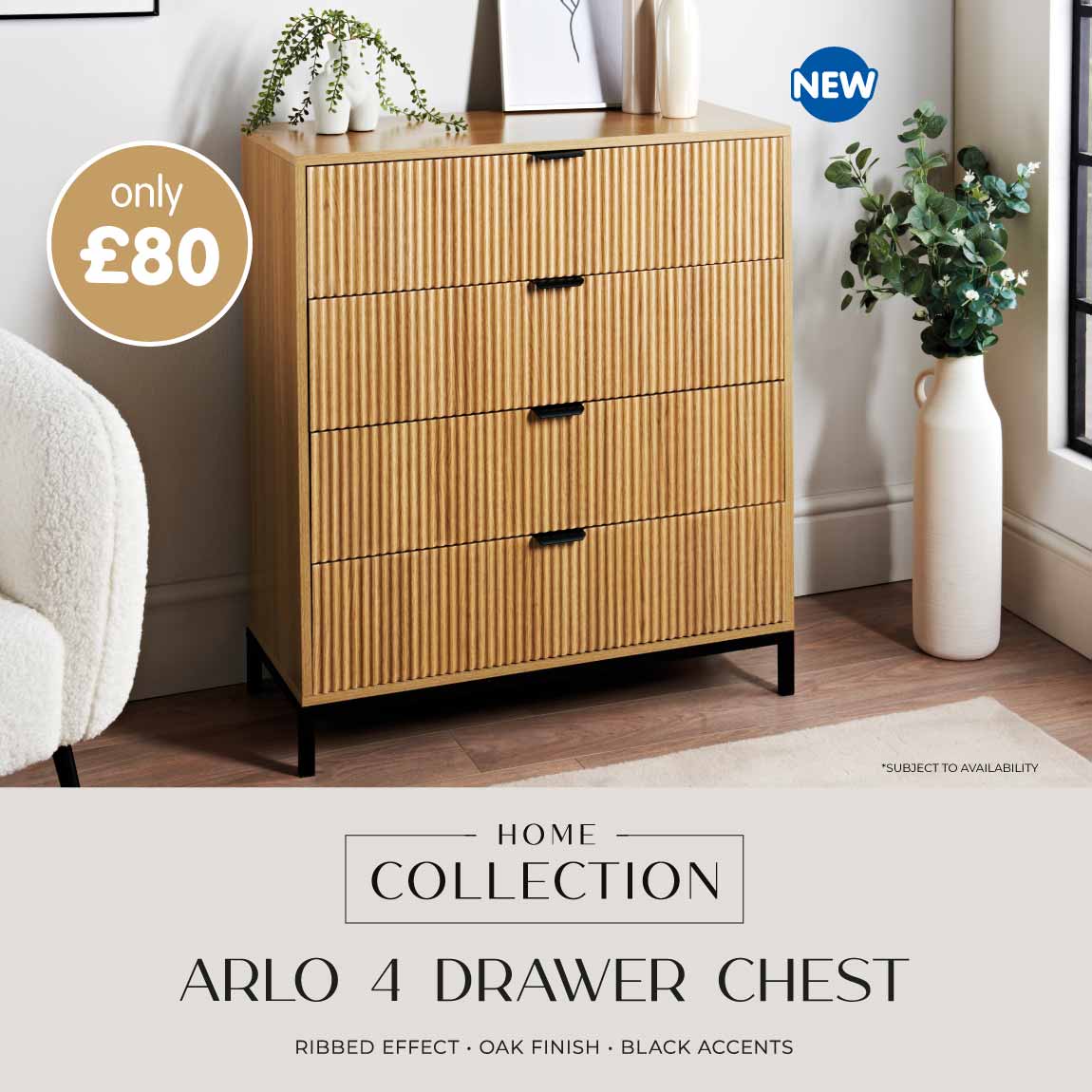 New Home Furniture at B&M.