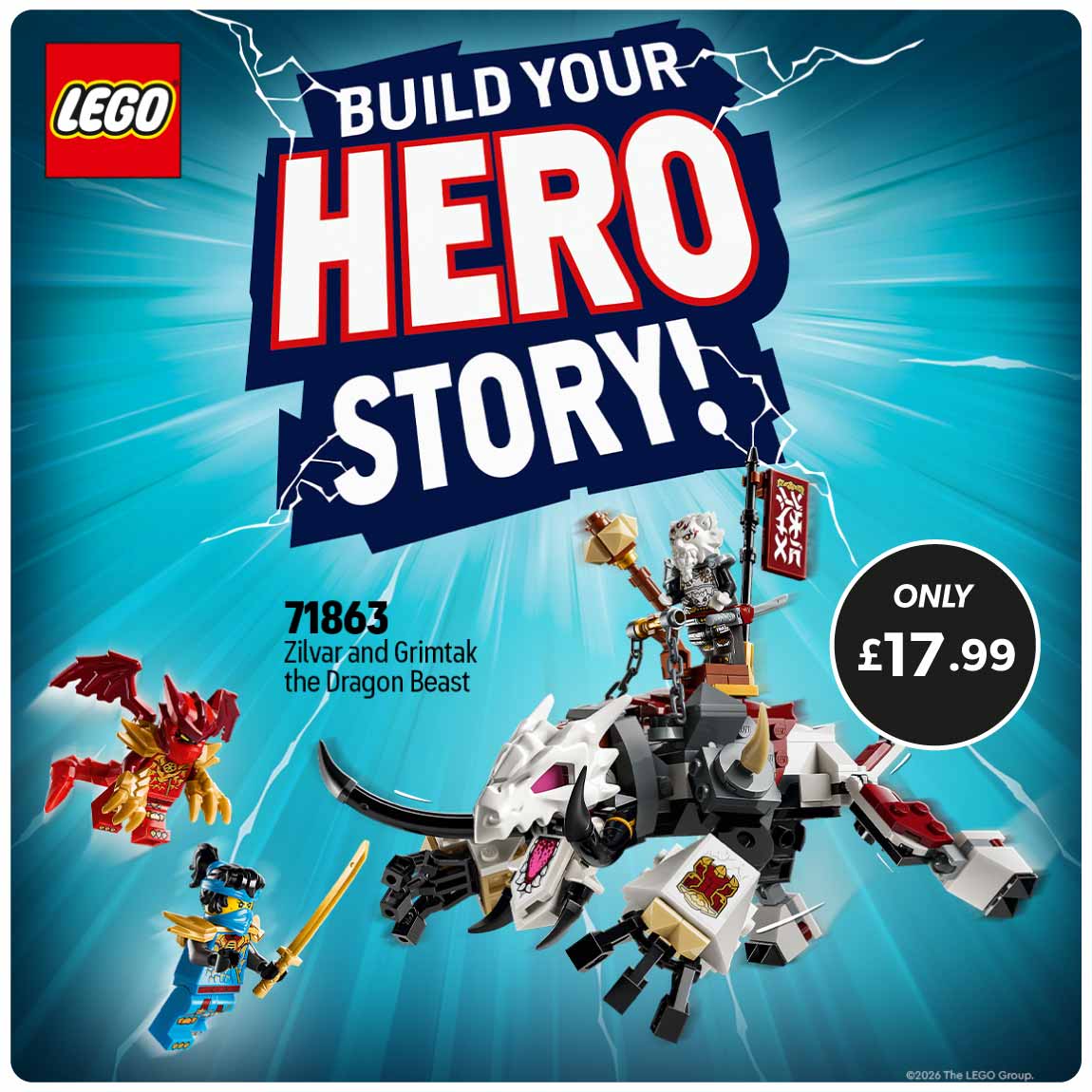 Save on LEGO at B&M.