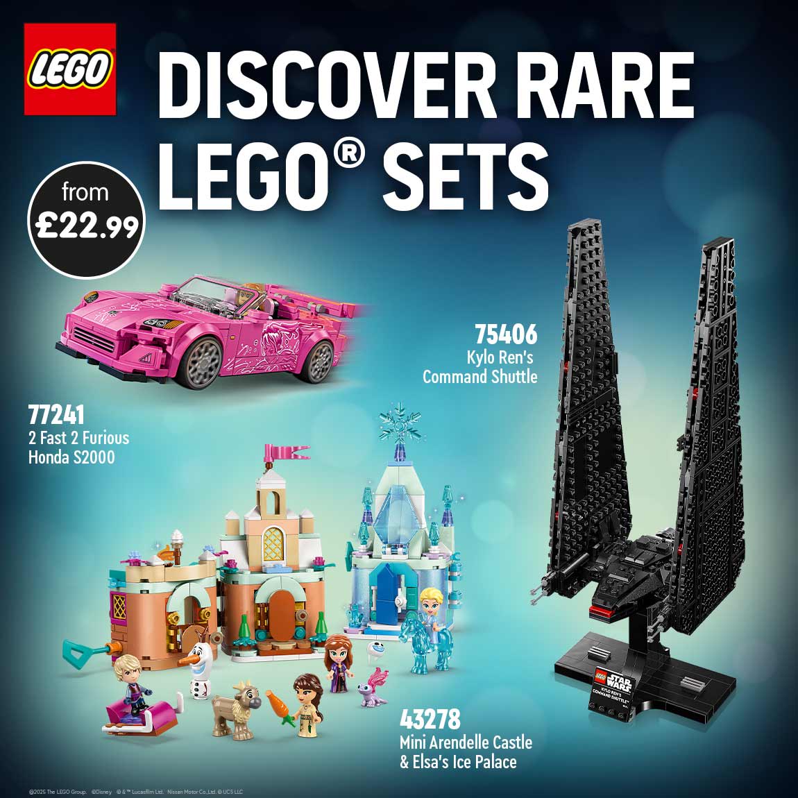 LEGO Rare Items at B&M.
