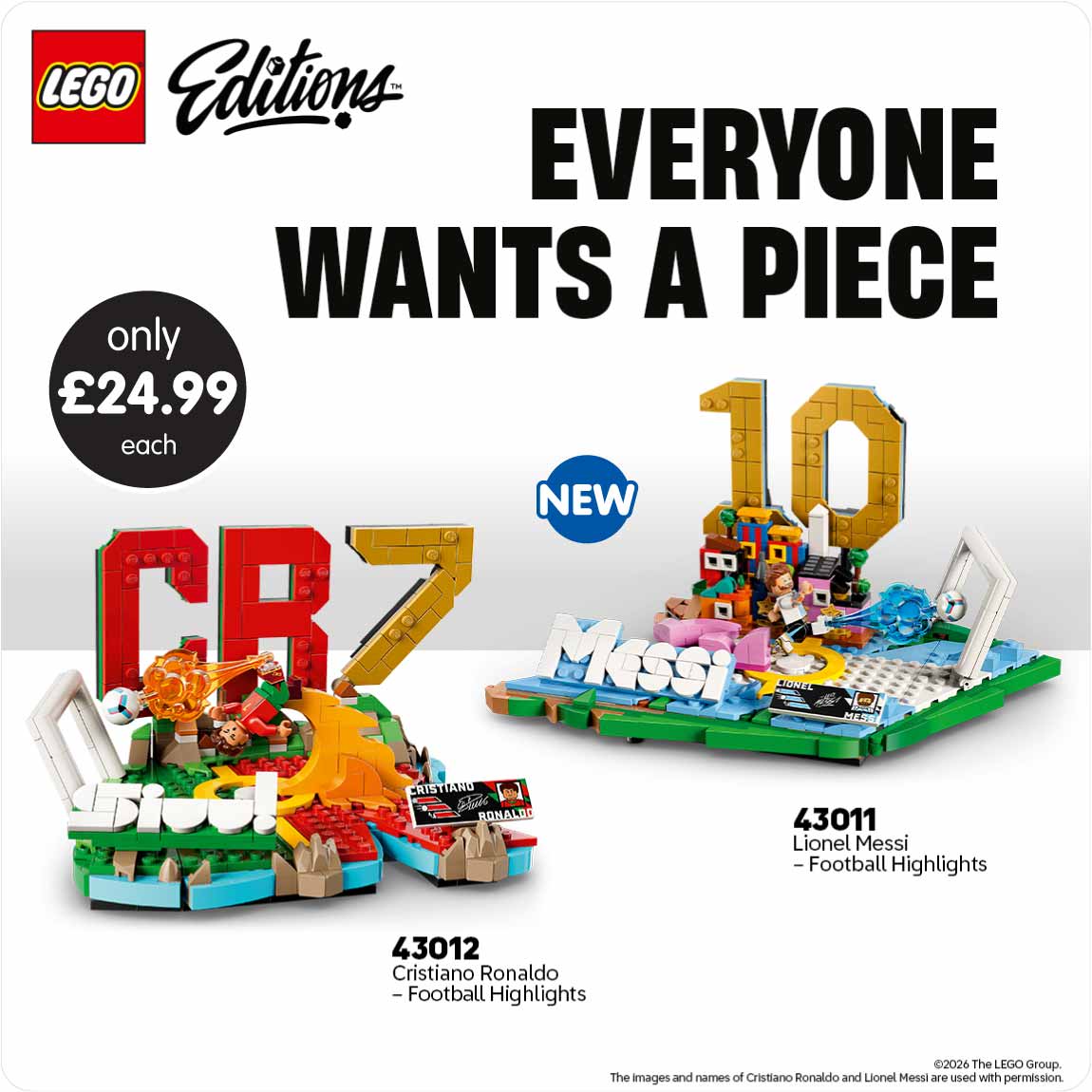 LEGO Football at B&M.