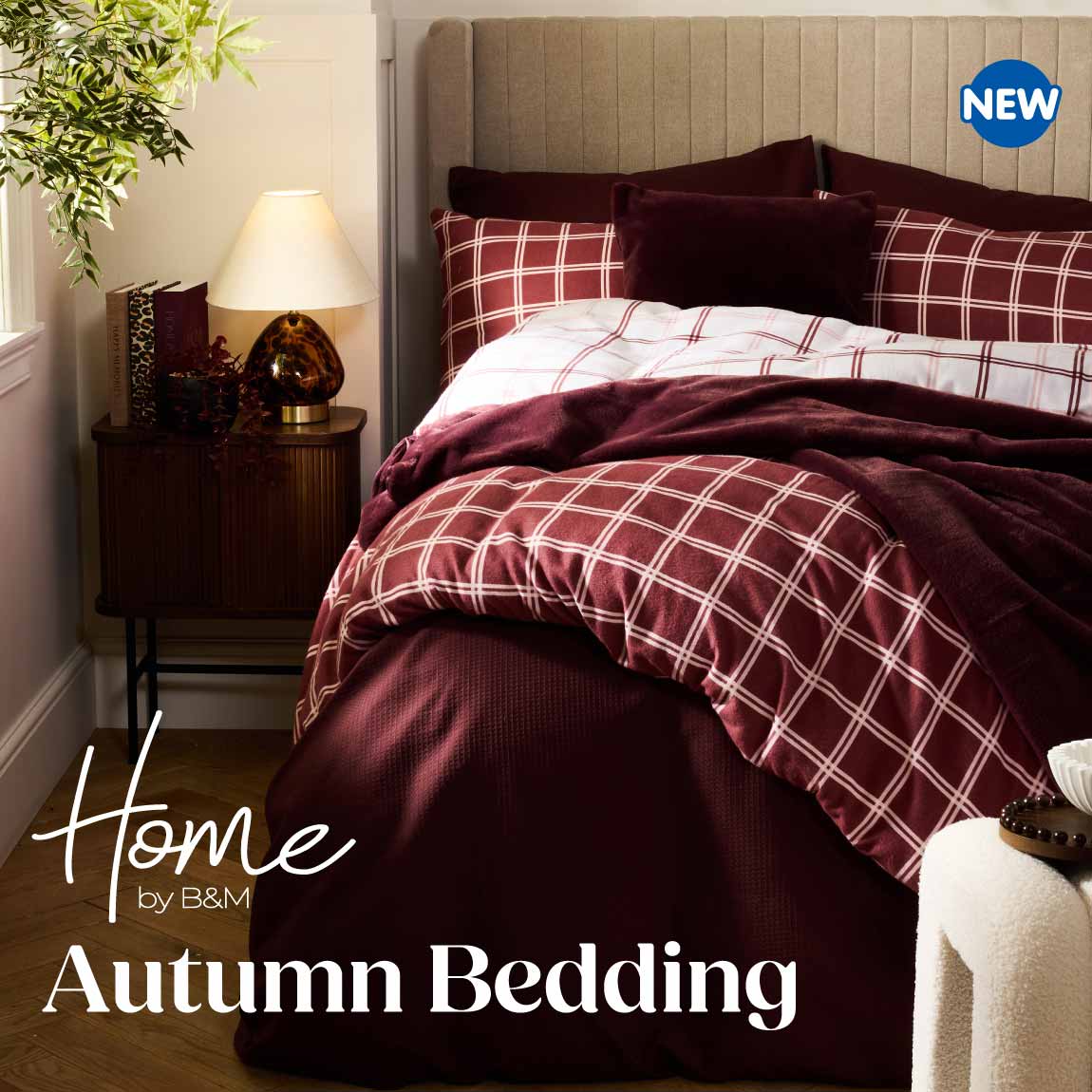 New Autumn Bedding at B&M.