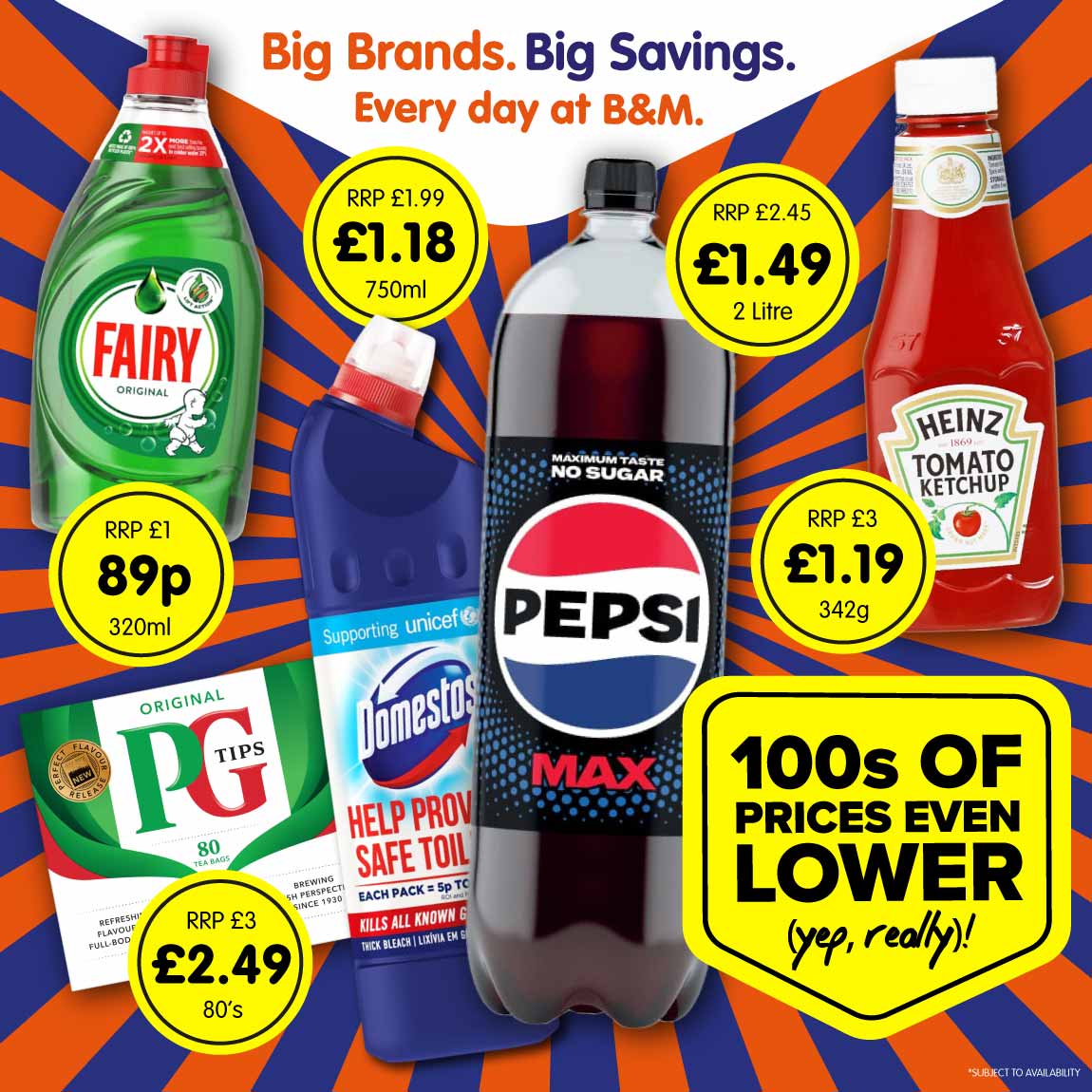 Everyday Value at B&M.