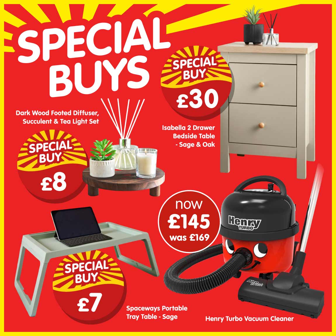 B&M Specialbuy Deals.
