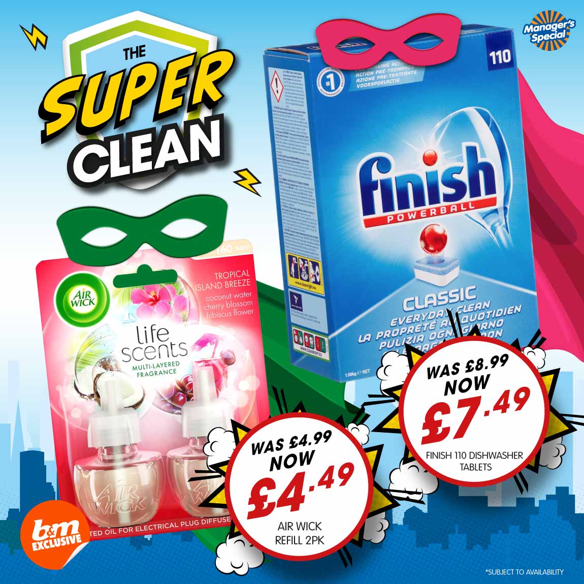 Wallpaper, Curtains, Furniture, Toys, Vacuum Cleaners, TVs B&M