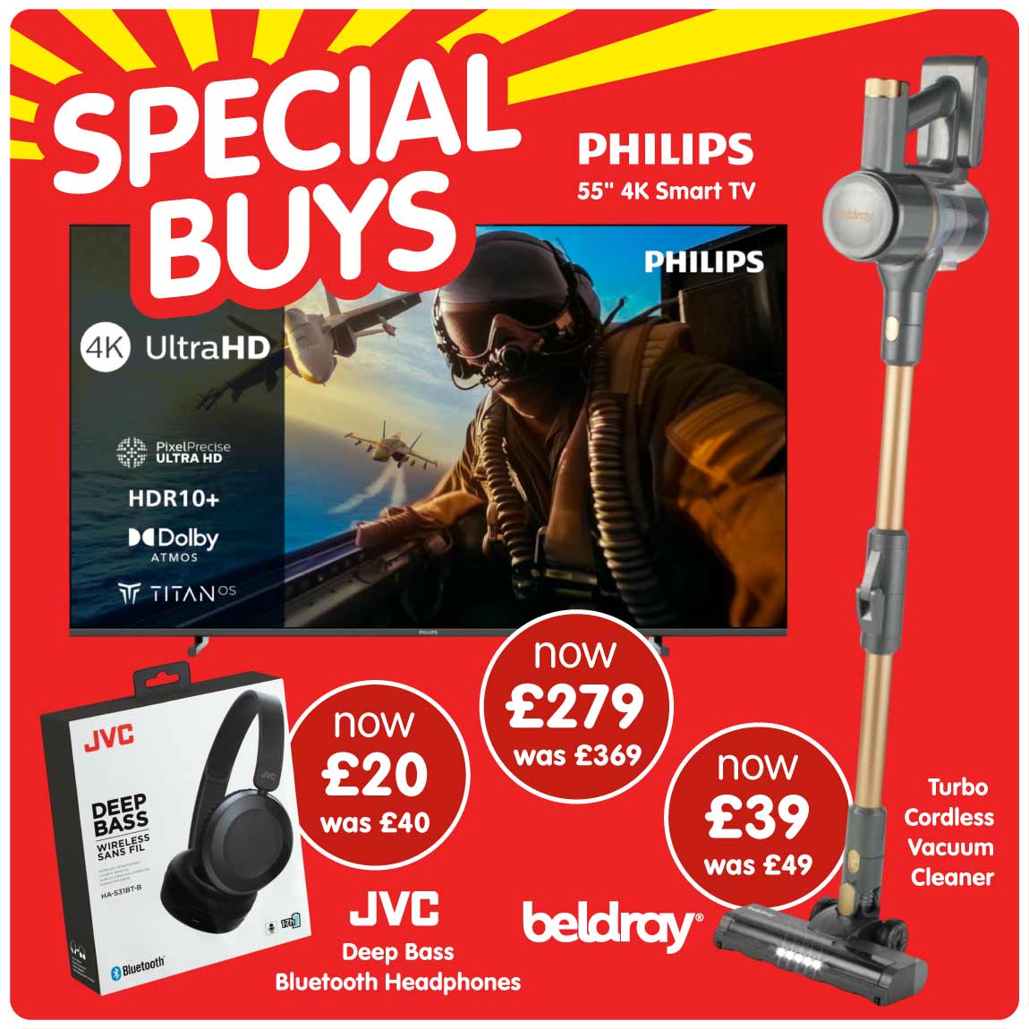Special Buy Electricals at B&M.