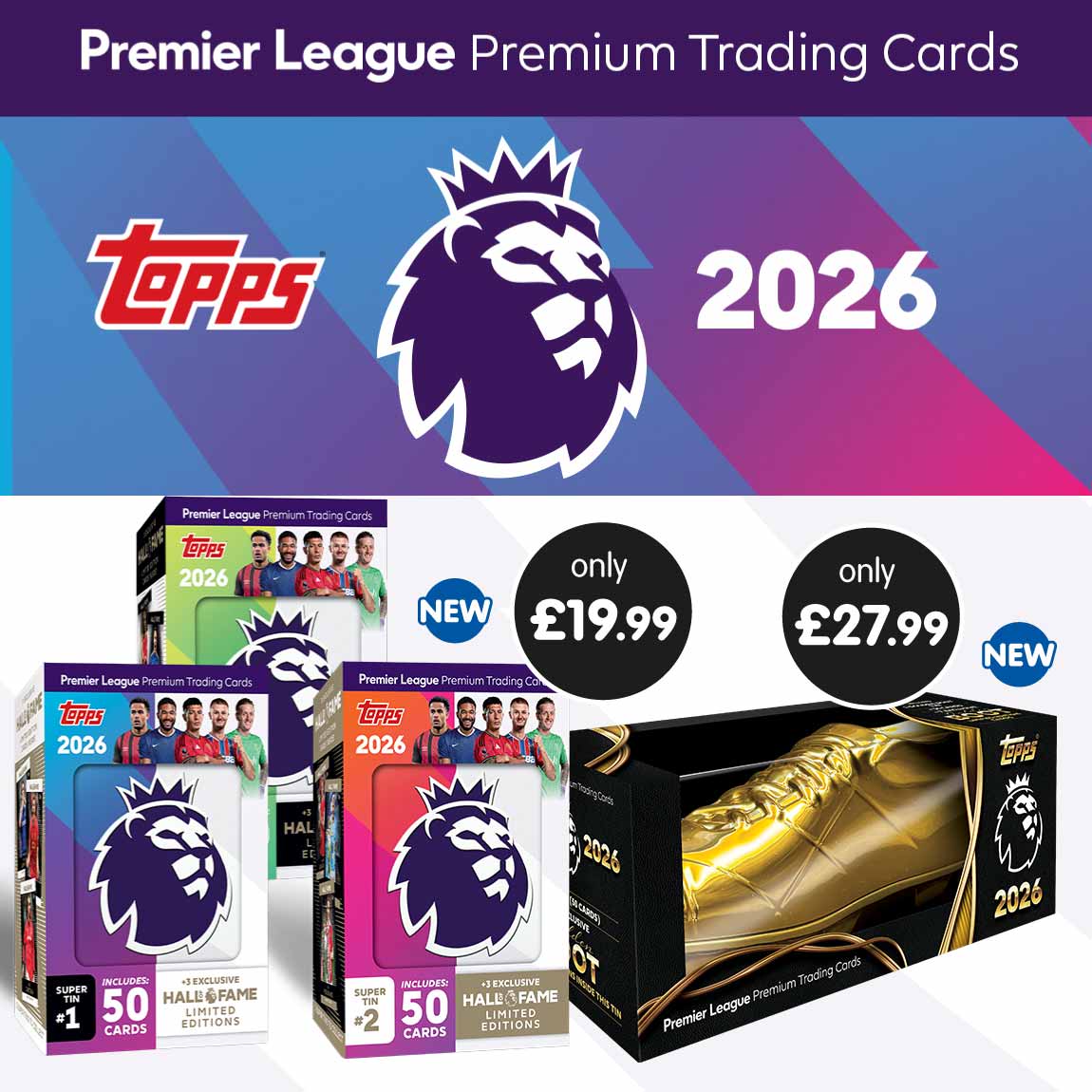 Topps Premier League at B&M.