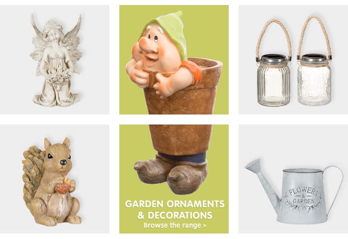 Garden Furniture Solar Lights Sheds Bbqs More B M Save On Decorative Gardern Ornaments At B M