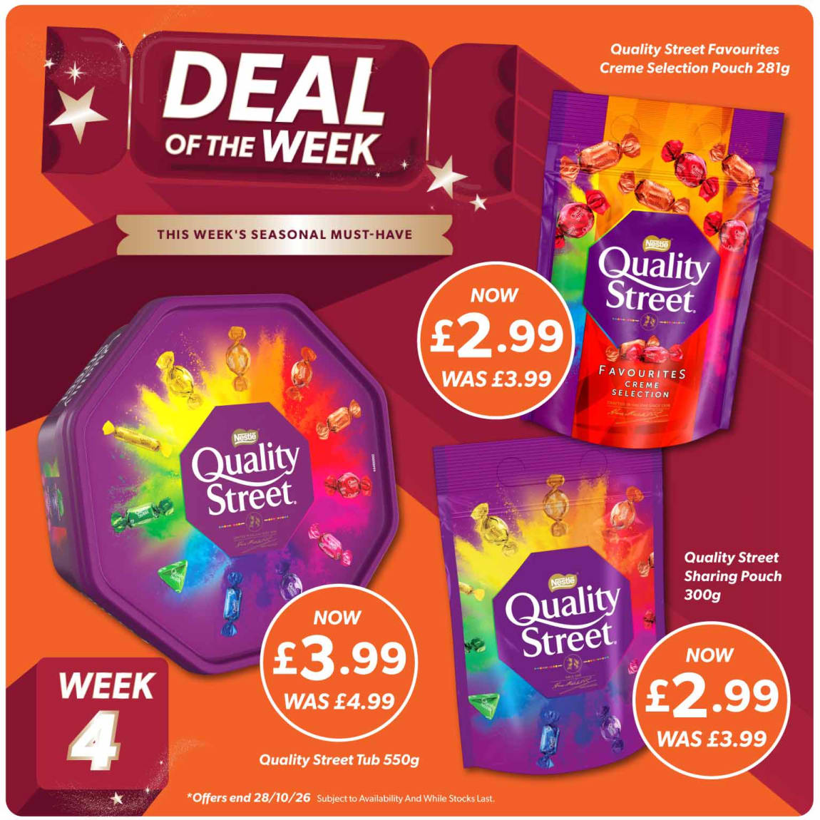 Week 4 12 Deals of Christmas at B&M.