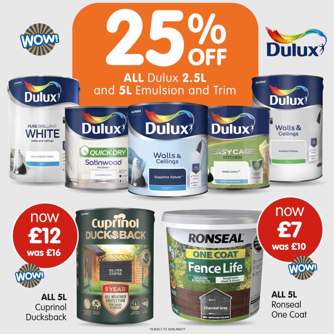 B&M Paint Easter Deals.