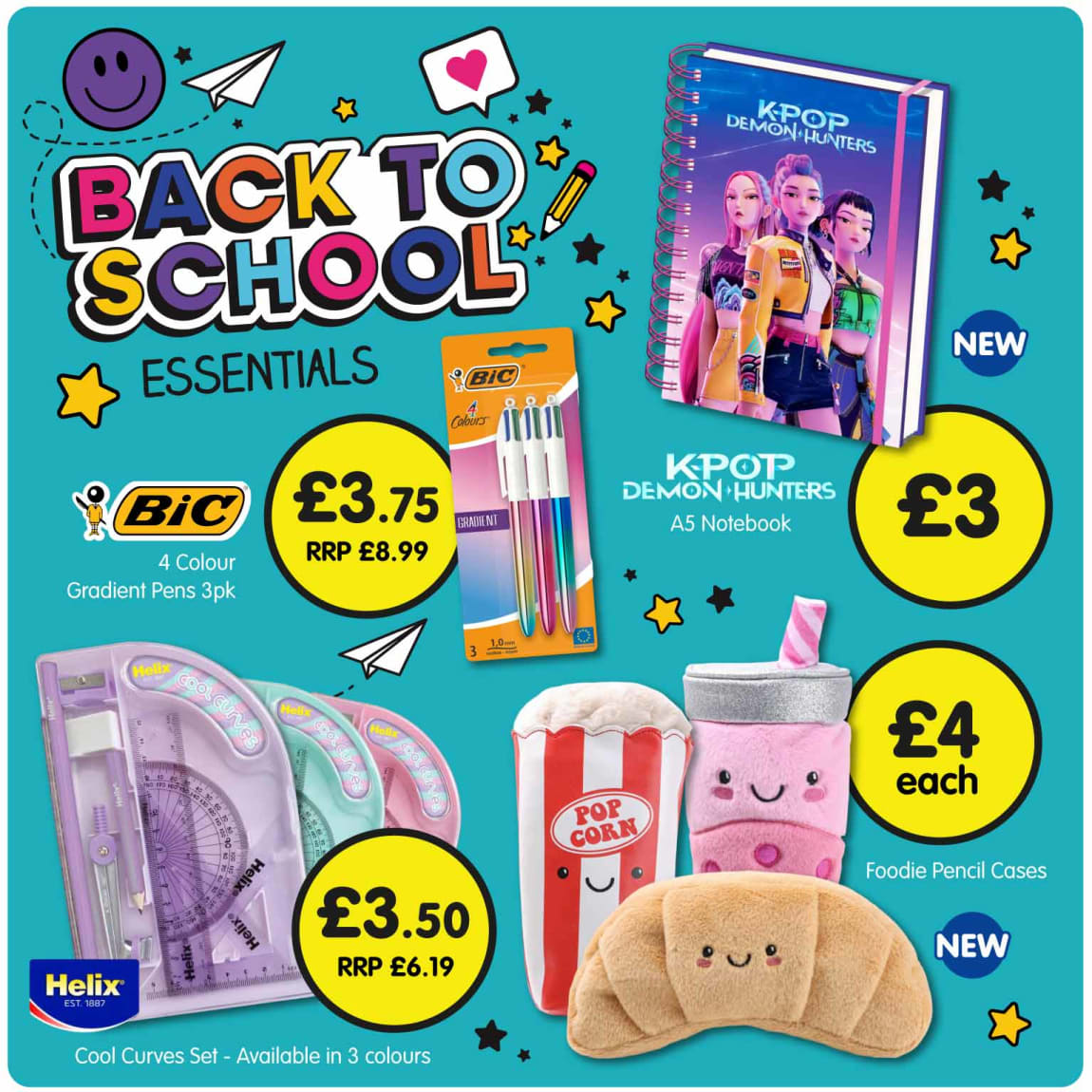 Go Back to School with B&M.
