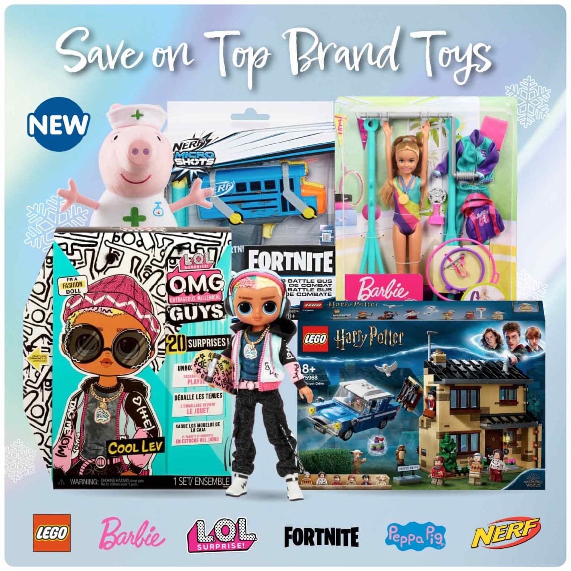 Save on Big Brand Toys & Games at B&M.