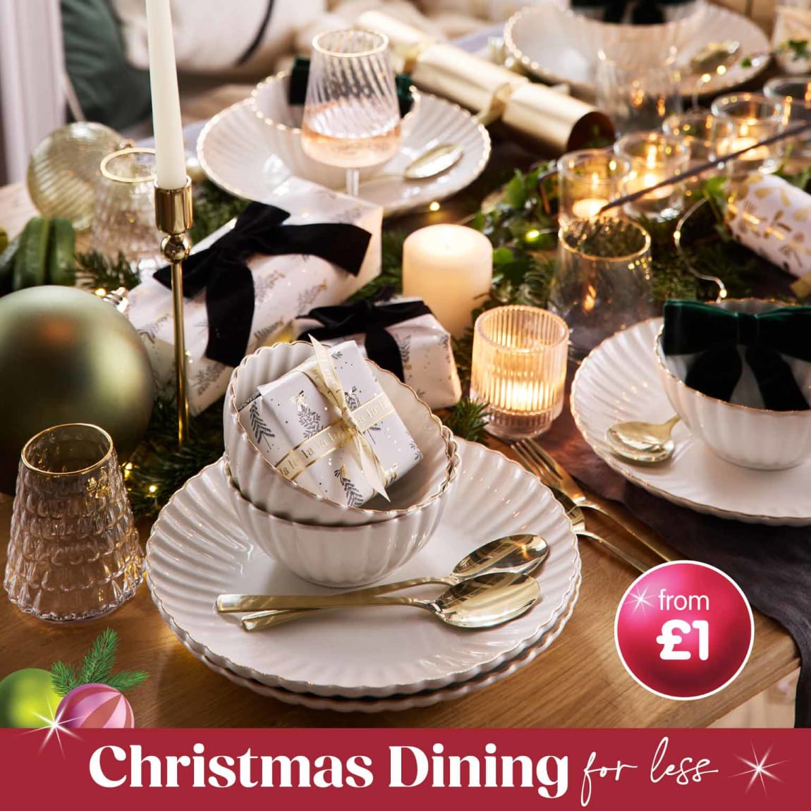 Christmas Dining at B&M. square