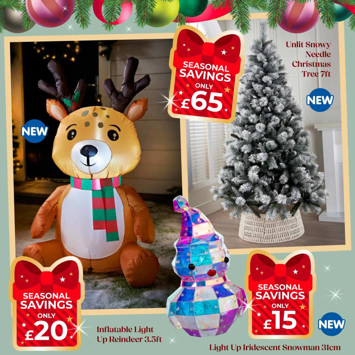 Christmas at Home with B&M. Square.