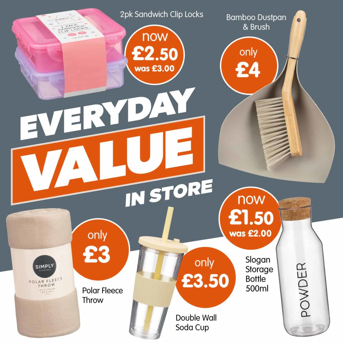 Everyday Value at B&M.