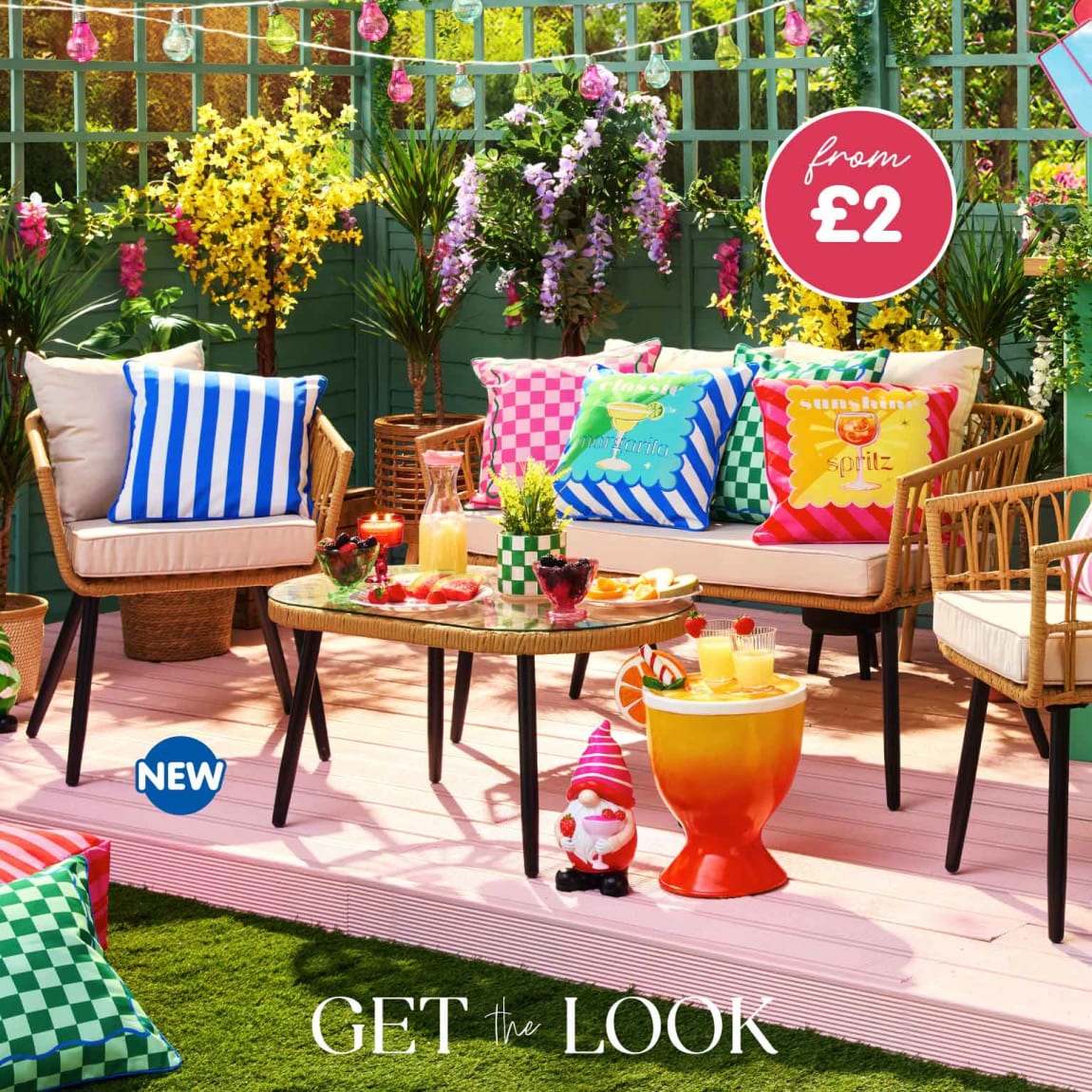 Garden Brights at B&M.