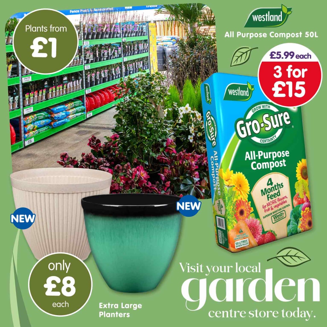 Tidy Garden with B&M.