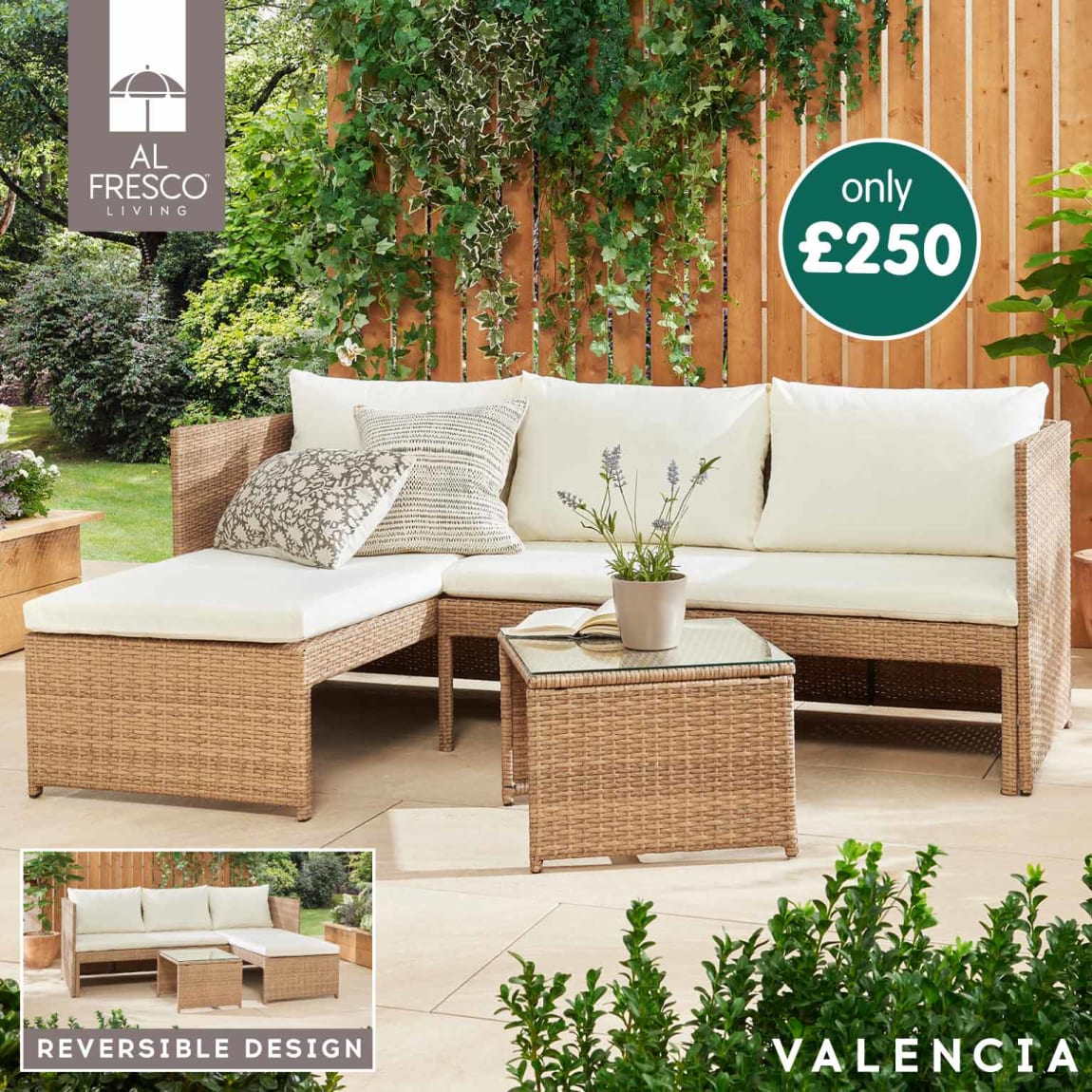 Save on Garden Furniture at B&M.