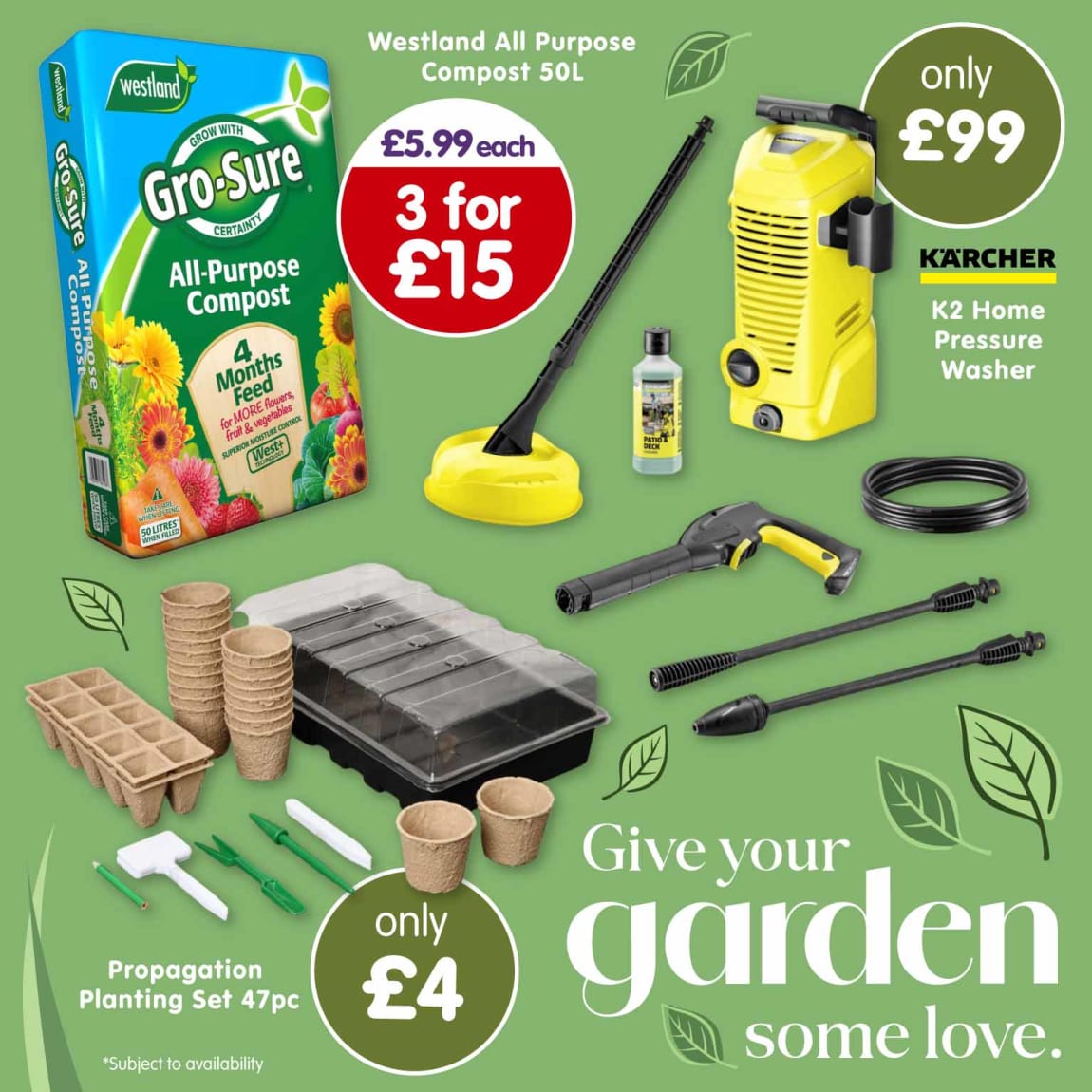 Tidy Garden with B&M.