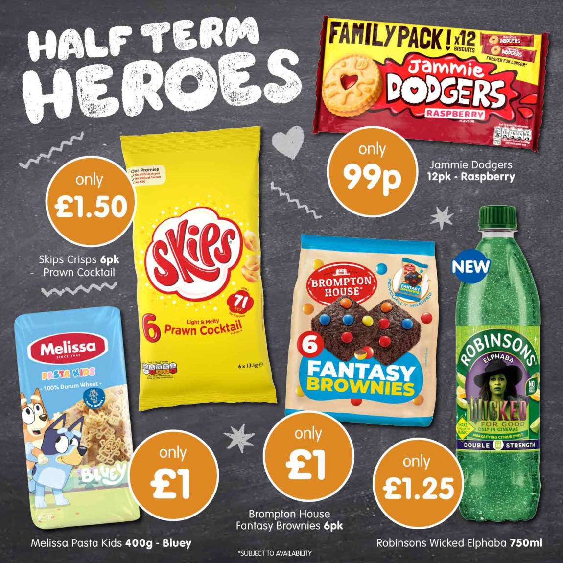Half Term Heroes at B&M. Square.