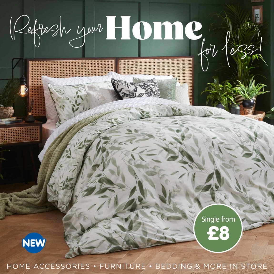 New home & furniture at B&M.