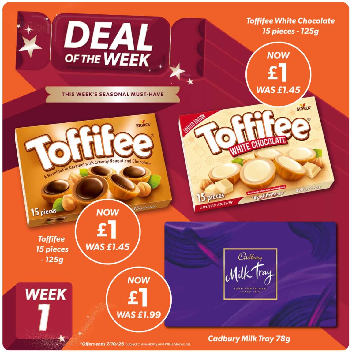B&M 12 Deals of Christmas - week 1.