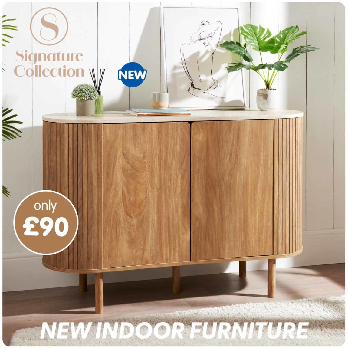 New Indoor Furniture at B&M.