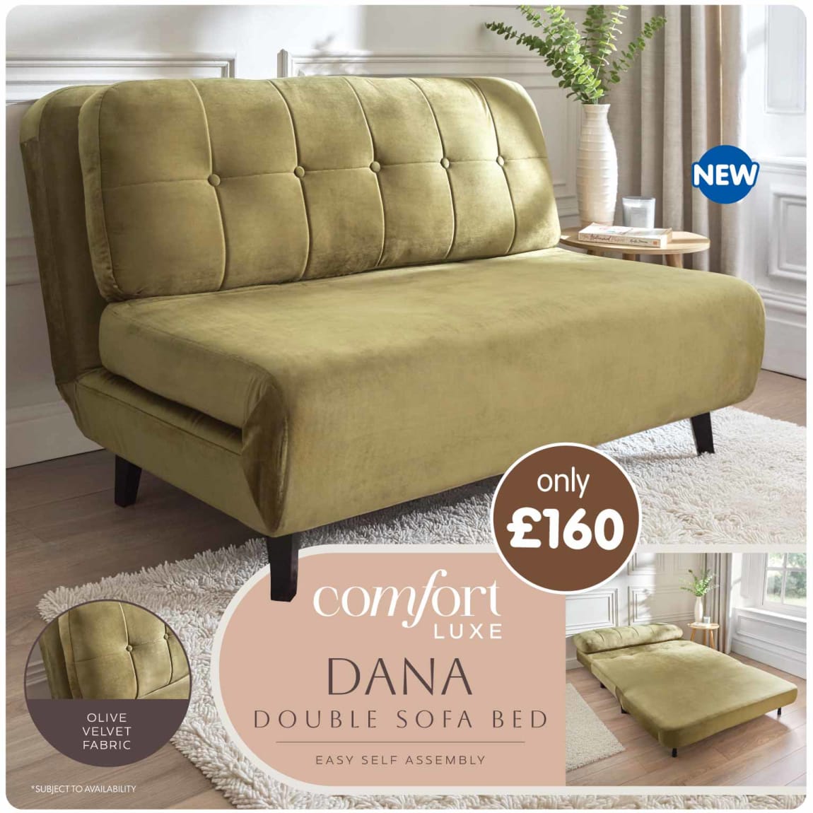 New Indoor Furniture at B&M.