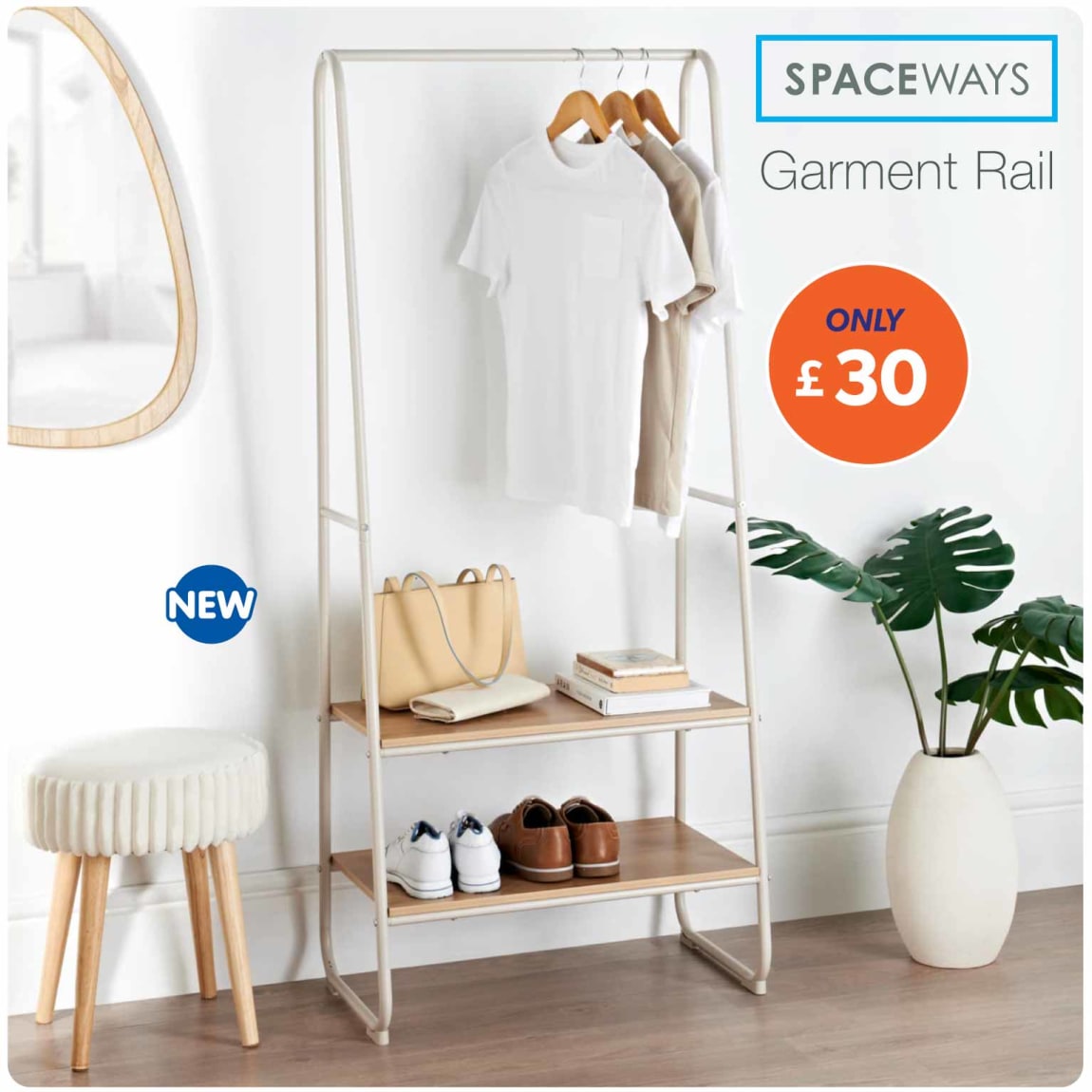 Save on storage at B&M.