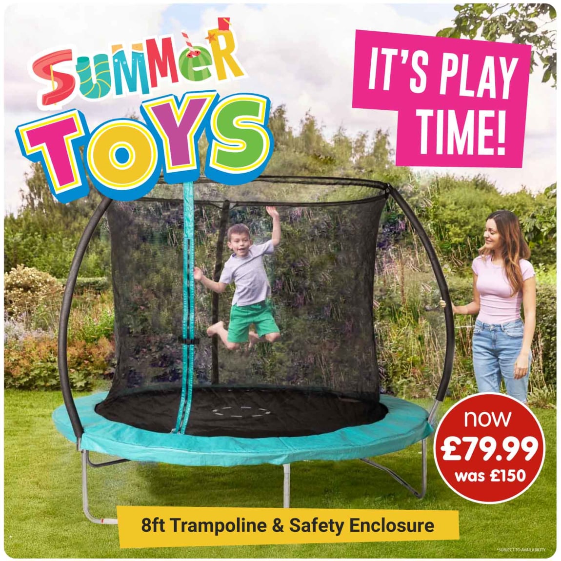 B&M Summer Outdoor Toys.
