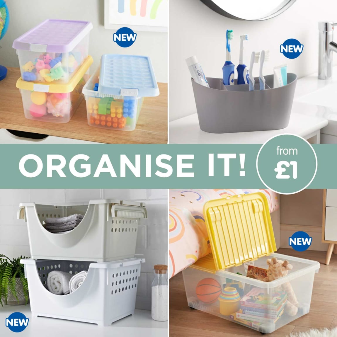 Organise It with B&M.