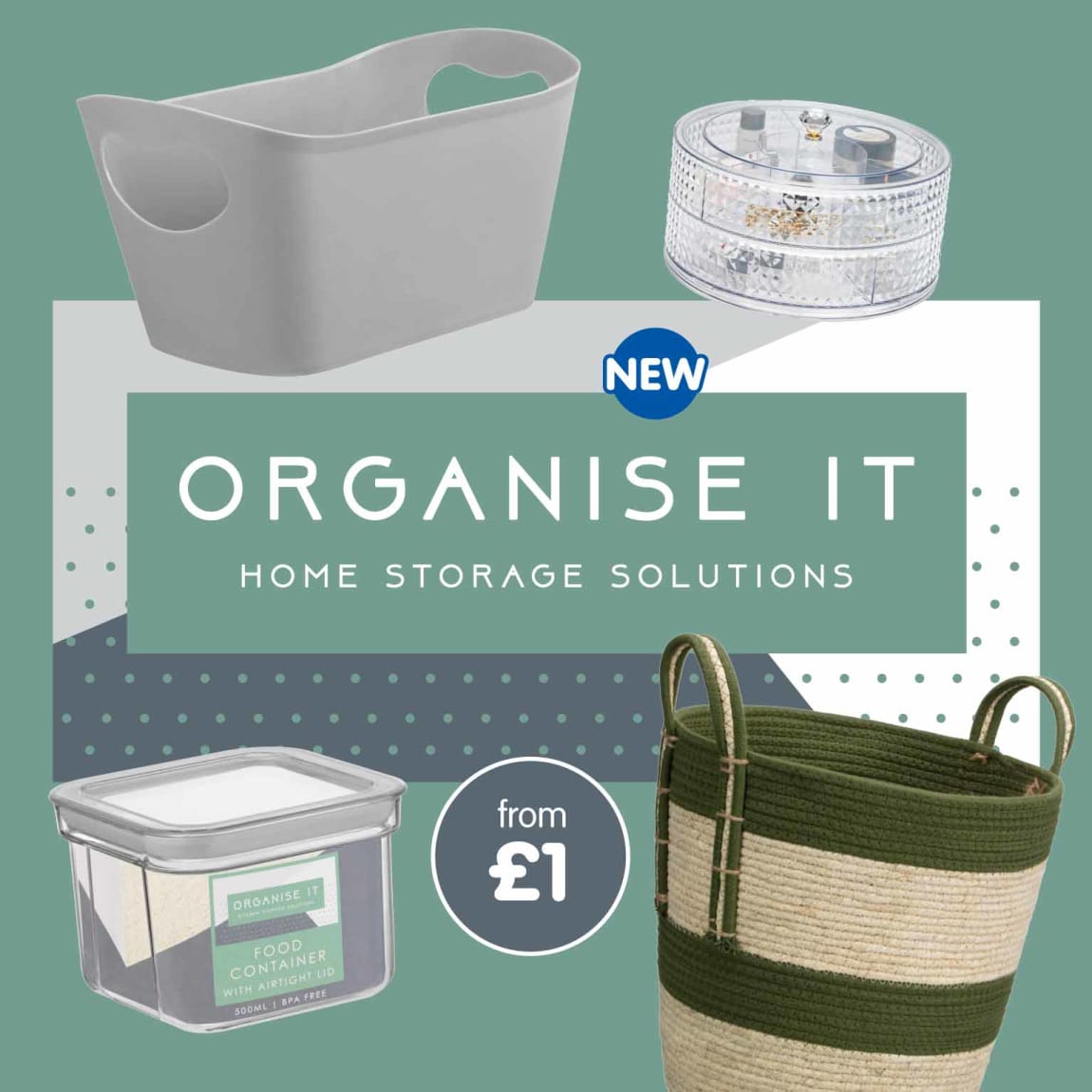 Organise It with B&M.