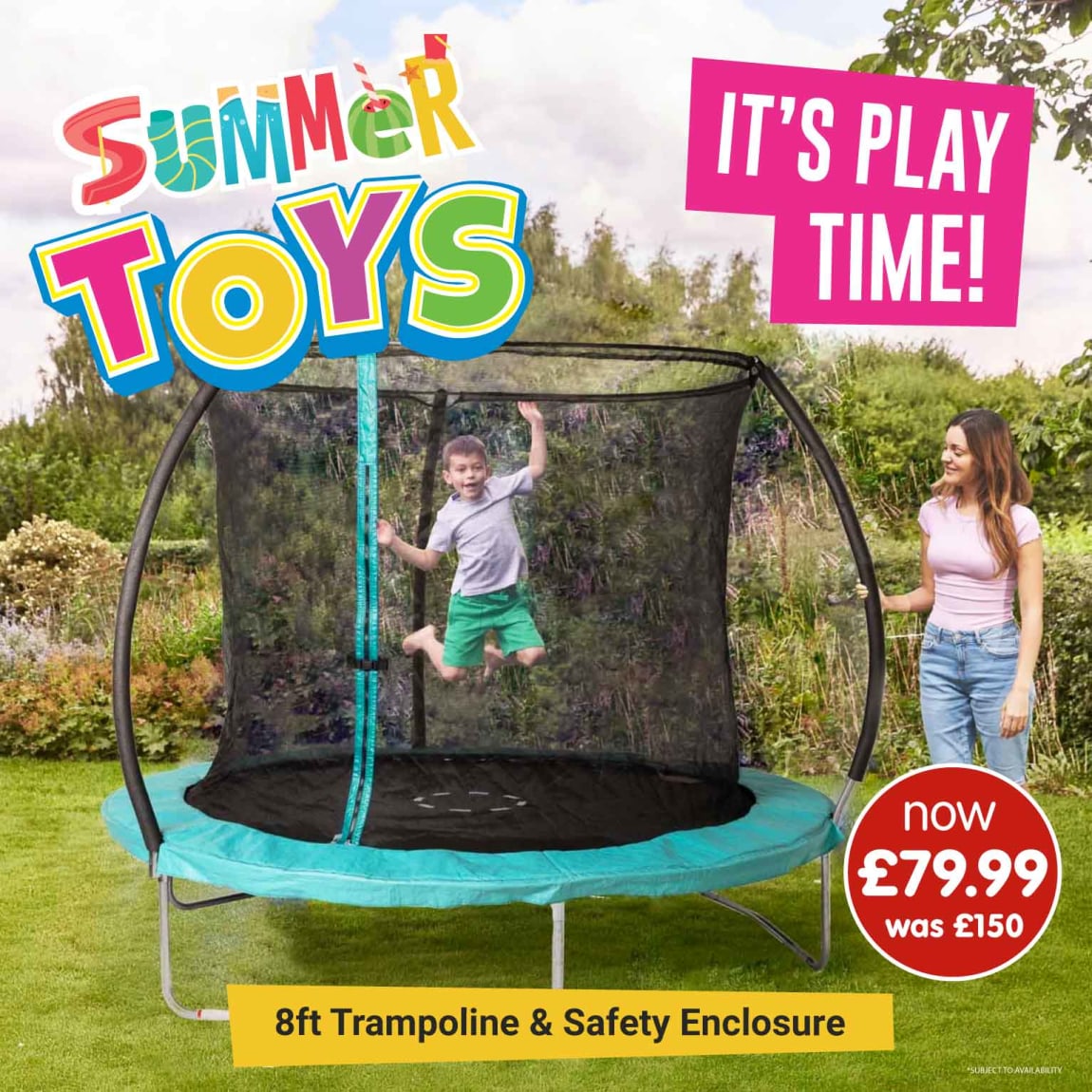 B&M Summer Outdoor Toys.