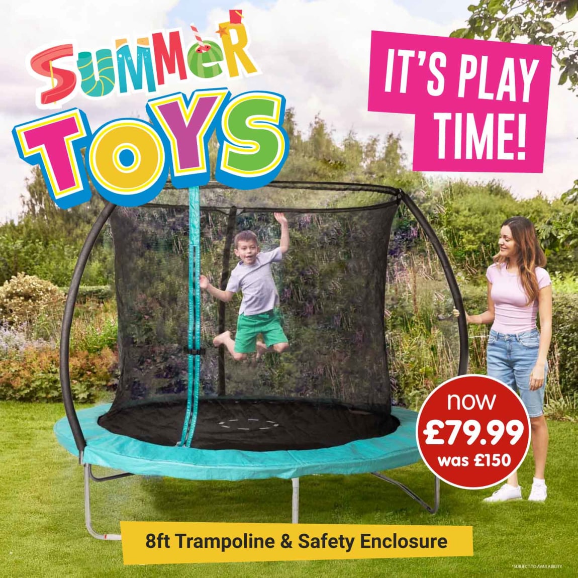 B&M Summer Outdoor Toys.