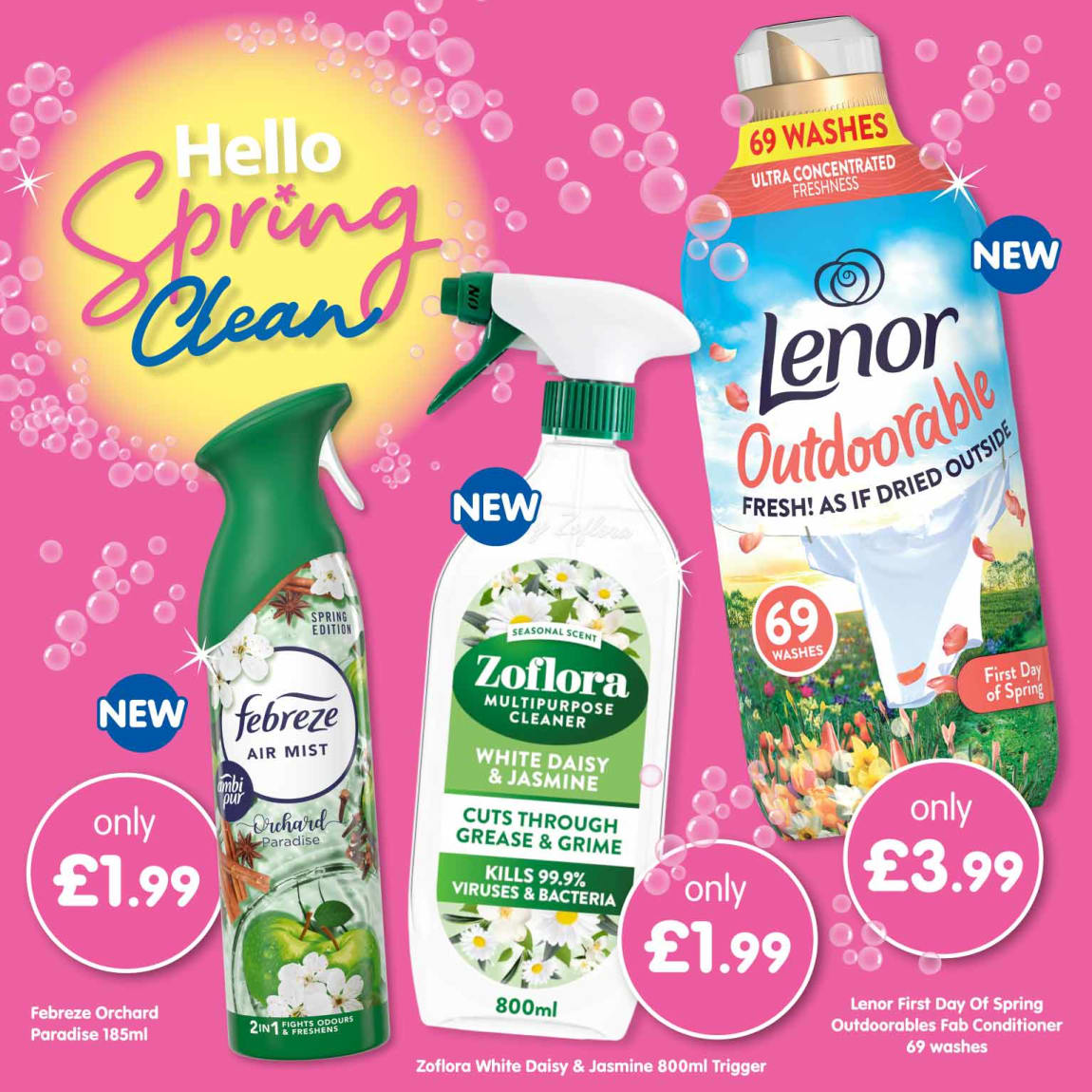 Spring Clean at B&M.