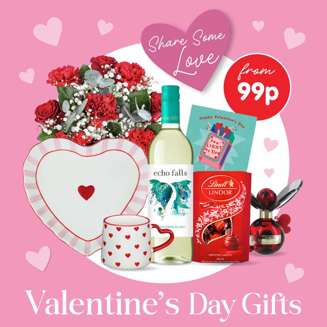 Valentine's Day Gifts at B&M.